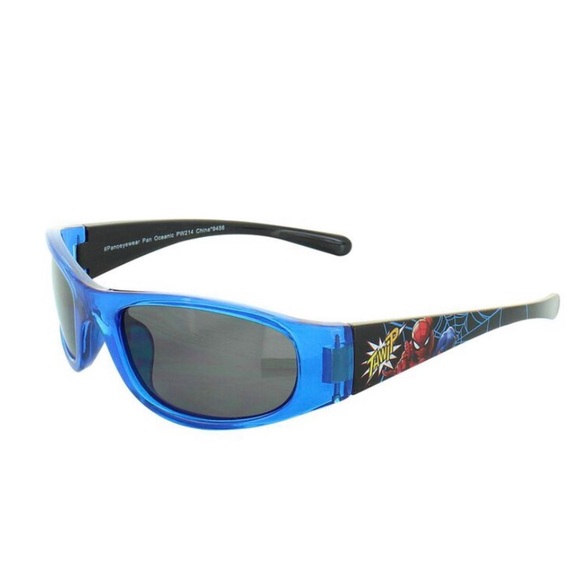 🆕 Marvel Ultimate Spider-Man Web-Warriors Blue Sunglasses 100% UV Protection - Picture 3 of 3